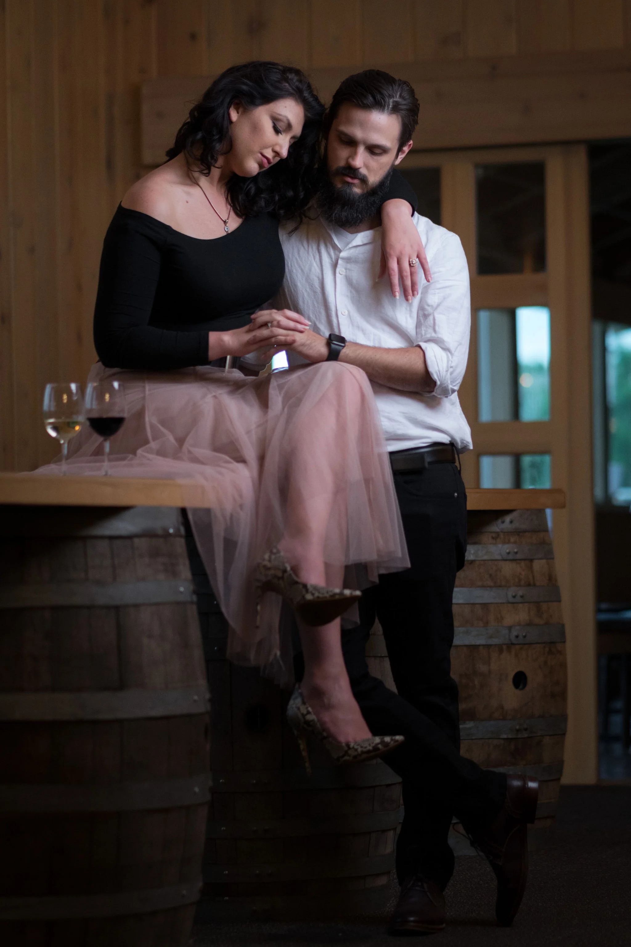 Tyler + Chael's Tabor Hill Winery Engagement Session_31.jpg