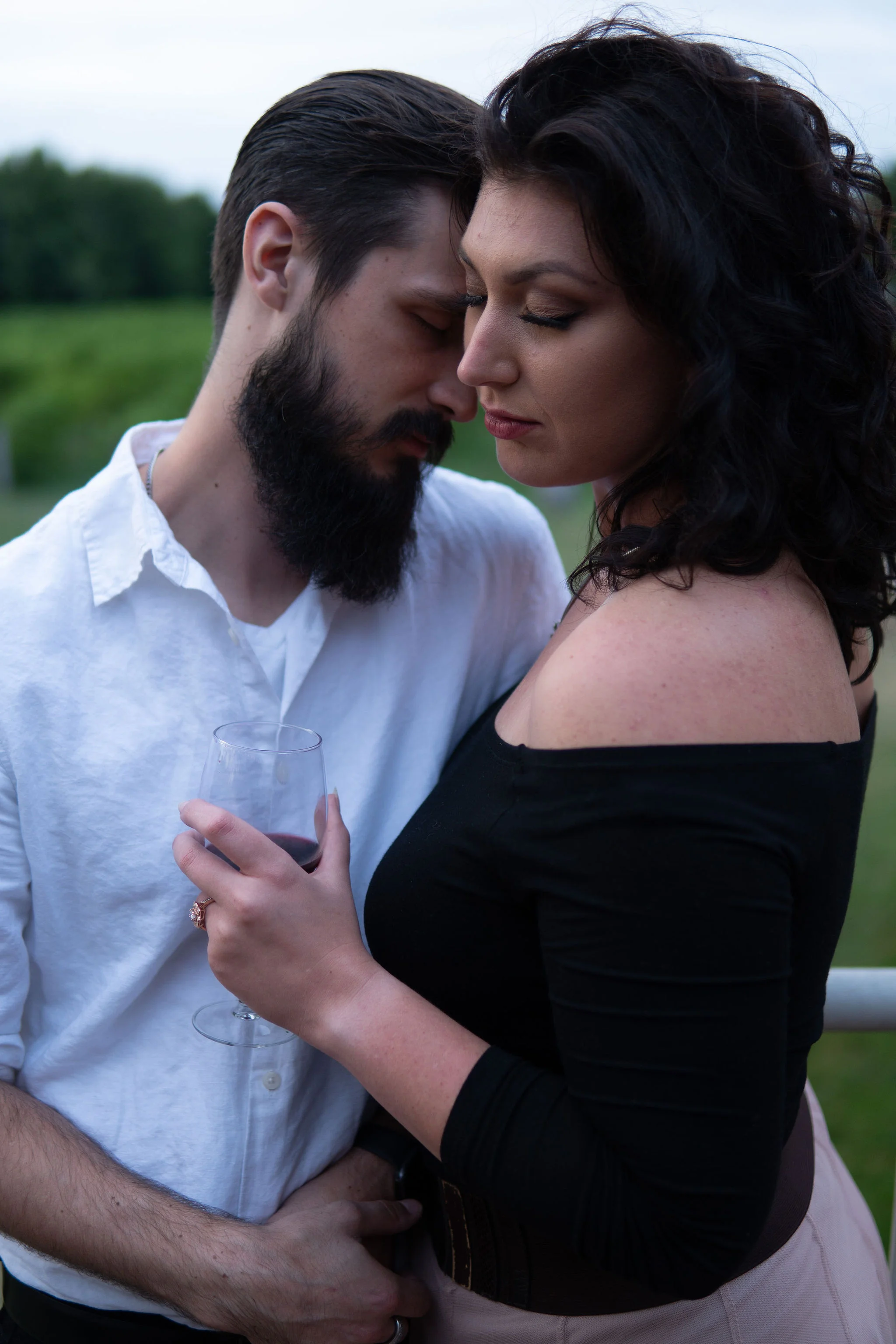 Tyler + Chael's Tabor Hill Winery Engagement Session_39.jpg