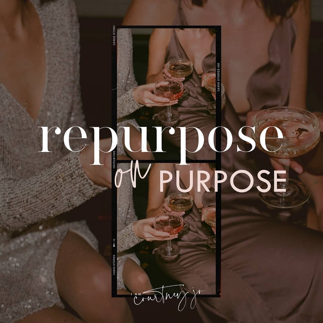 🥂 POP THE BUBBLY BECAUSE REPURPOSE ON PURPOSE IS OFFICIALLY OPEN FOR ENROLLMENT!

ROP is your way to get off the content hamster wheel, BE everywhere online, &amp; create more content than an influencer, without making content creation your full tim