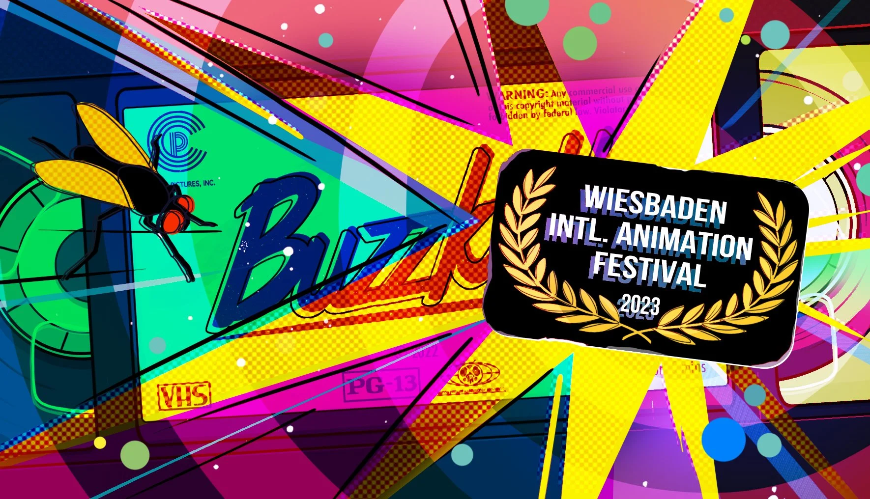 Buzzkill's "Wiesbaden Intl. Animation Festival" acceptance promo