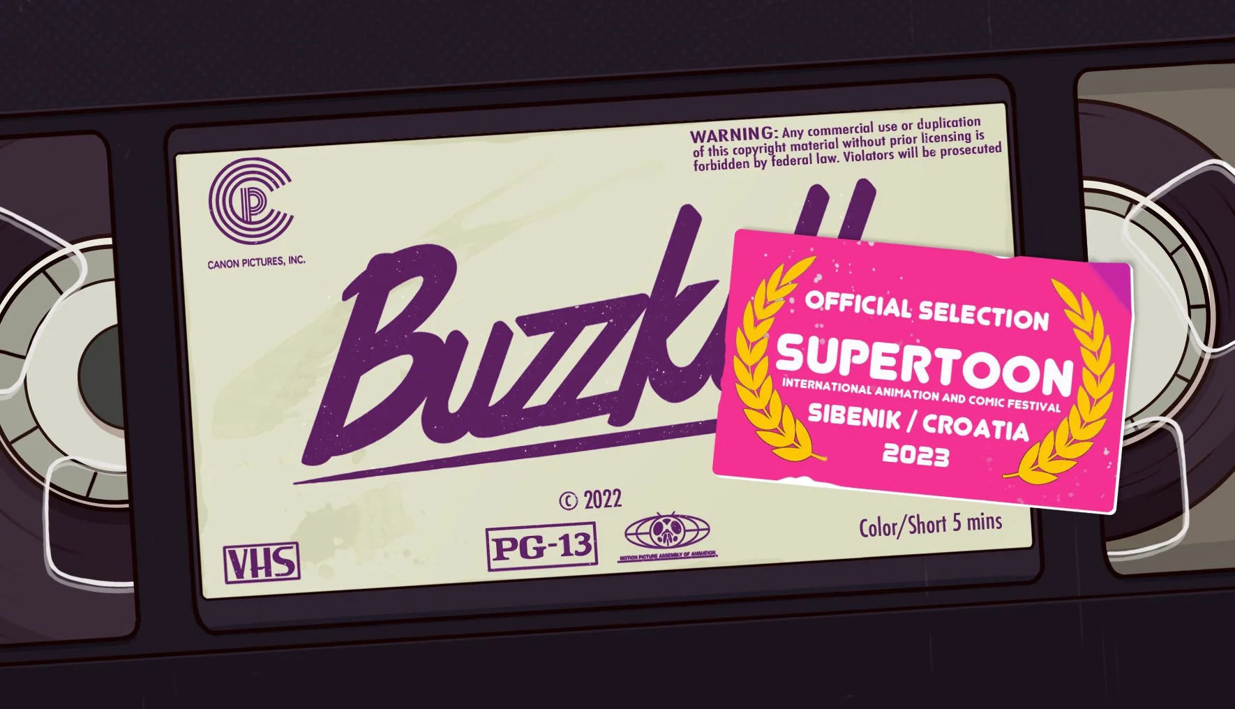 Buzzkill at the Supertoon Intl. Animation and Comics Festival