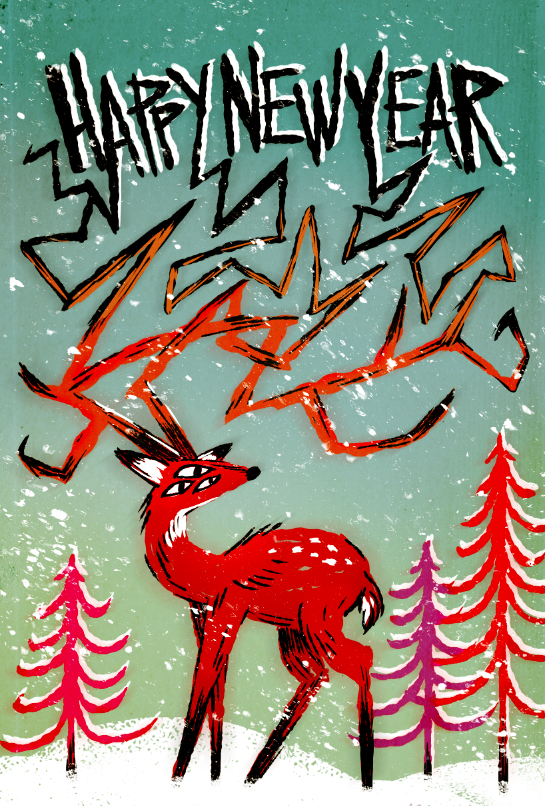 New Year illustration