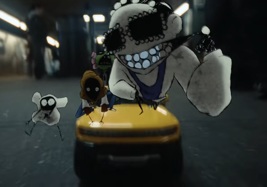 A$AP Rocky + Tim Burton "WHISKEY/BLACK DEMARCO" music video