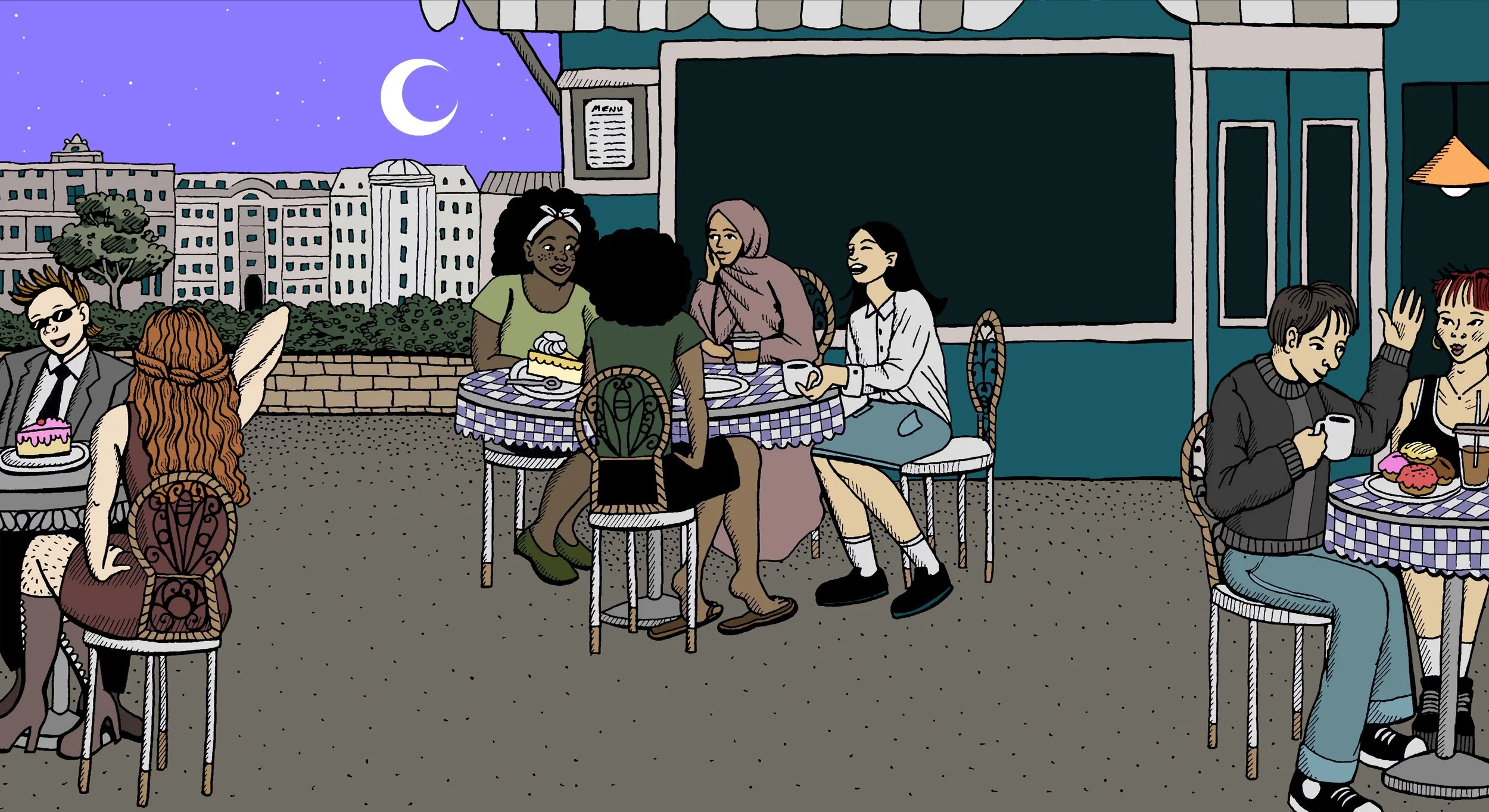 “Night Café” (2025), The Tyee 