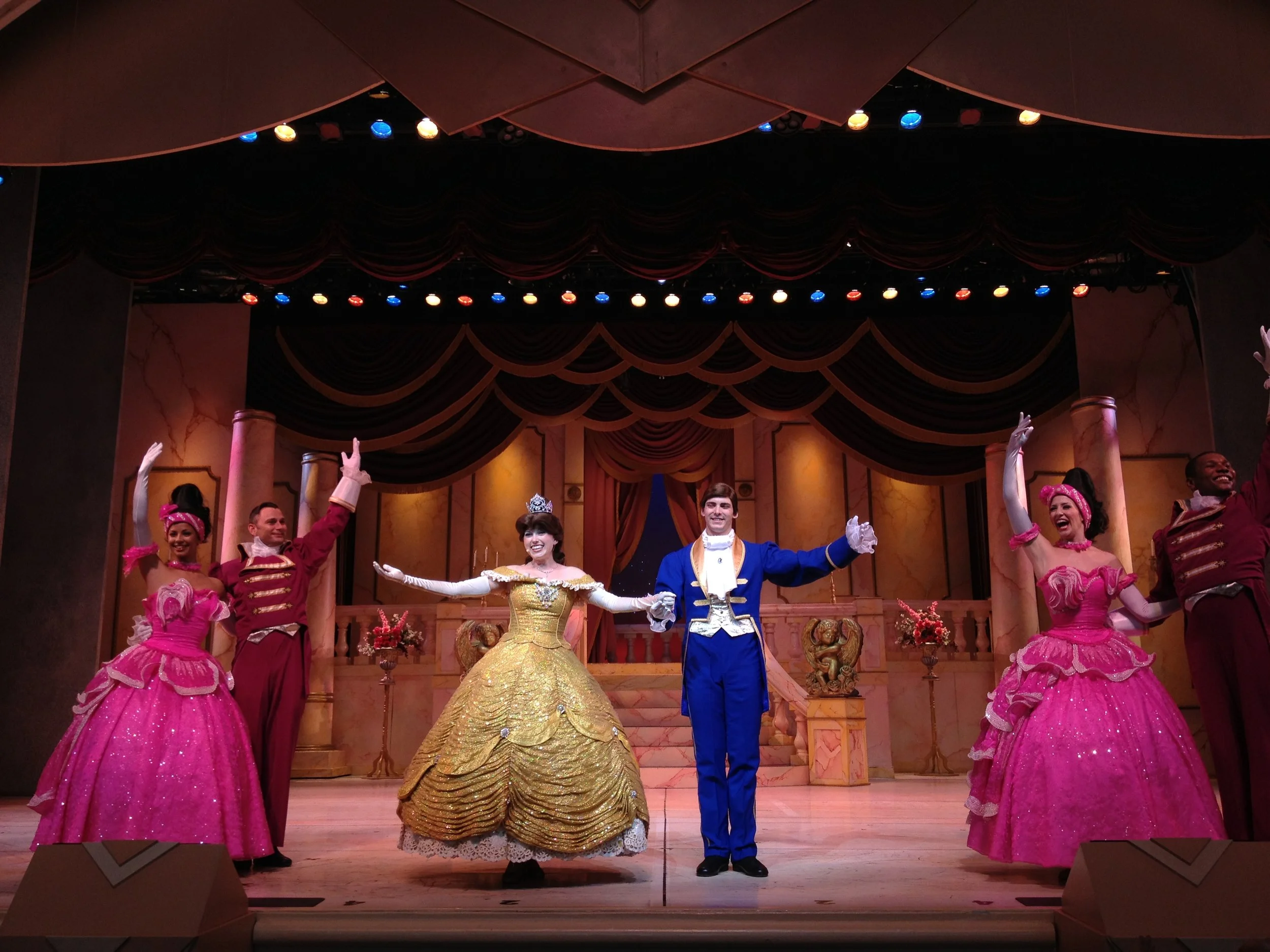 Beauty and the Beast live at Disney Studios.