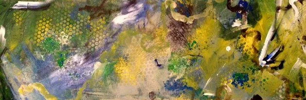 apparition | mixed media, 36x12" (2012). SOLD.