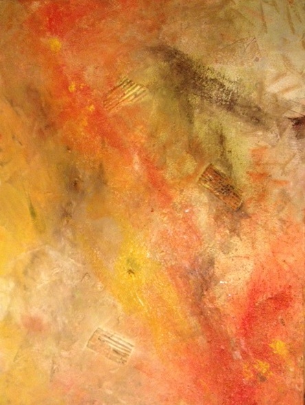 pele's promise | mixed media, 30x40" (2013)