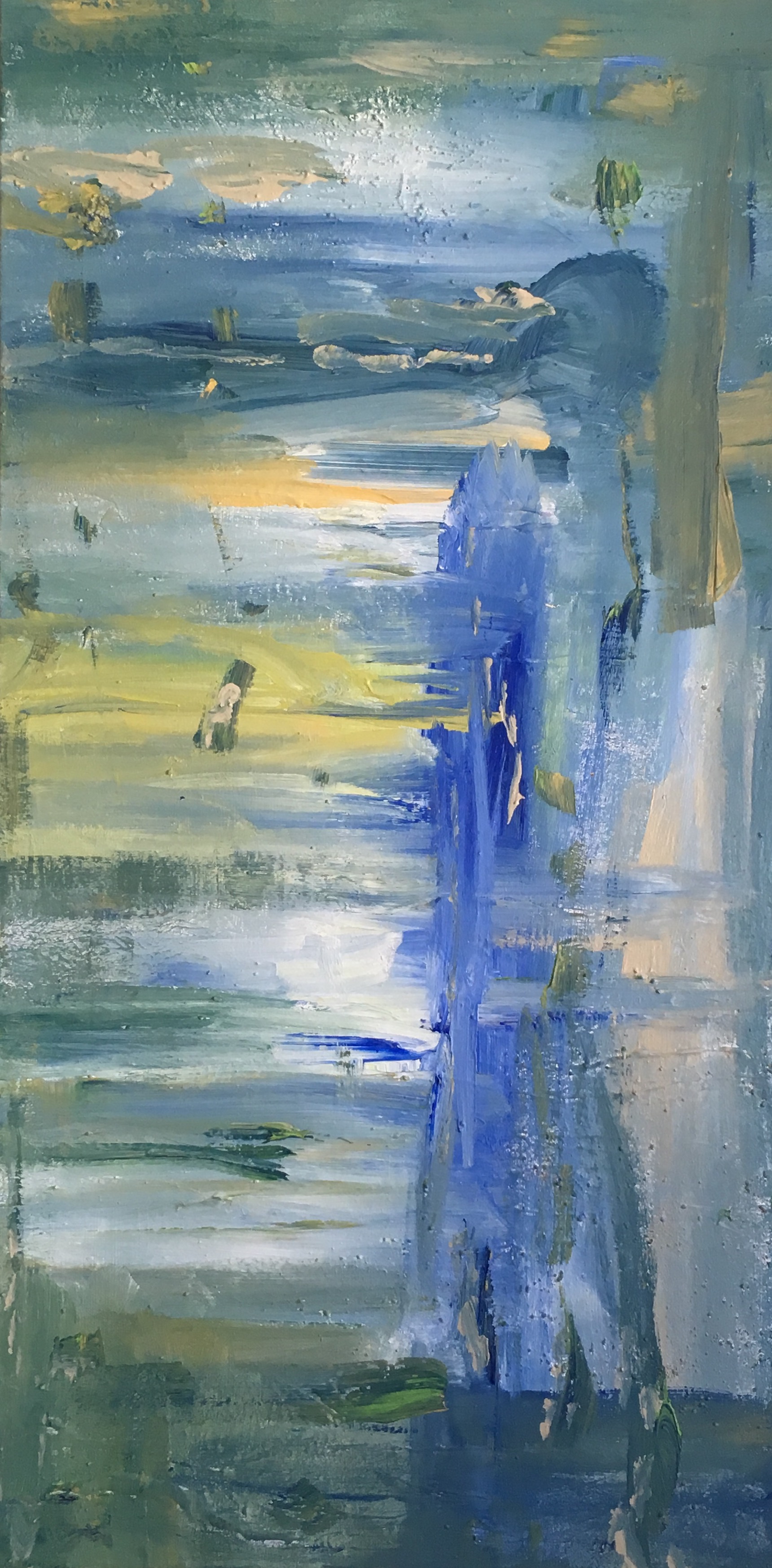 untitled | mixed media, 15x30" (2017). contact for pricing.