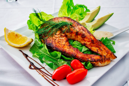 GINGER GRILLED MAKO SHARK STEAKS