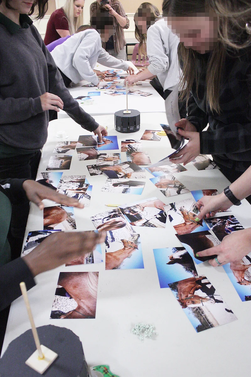 Creating team collages from student’s photos of Lucky.jpg