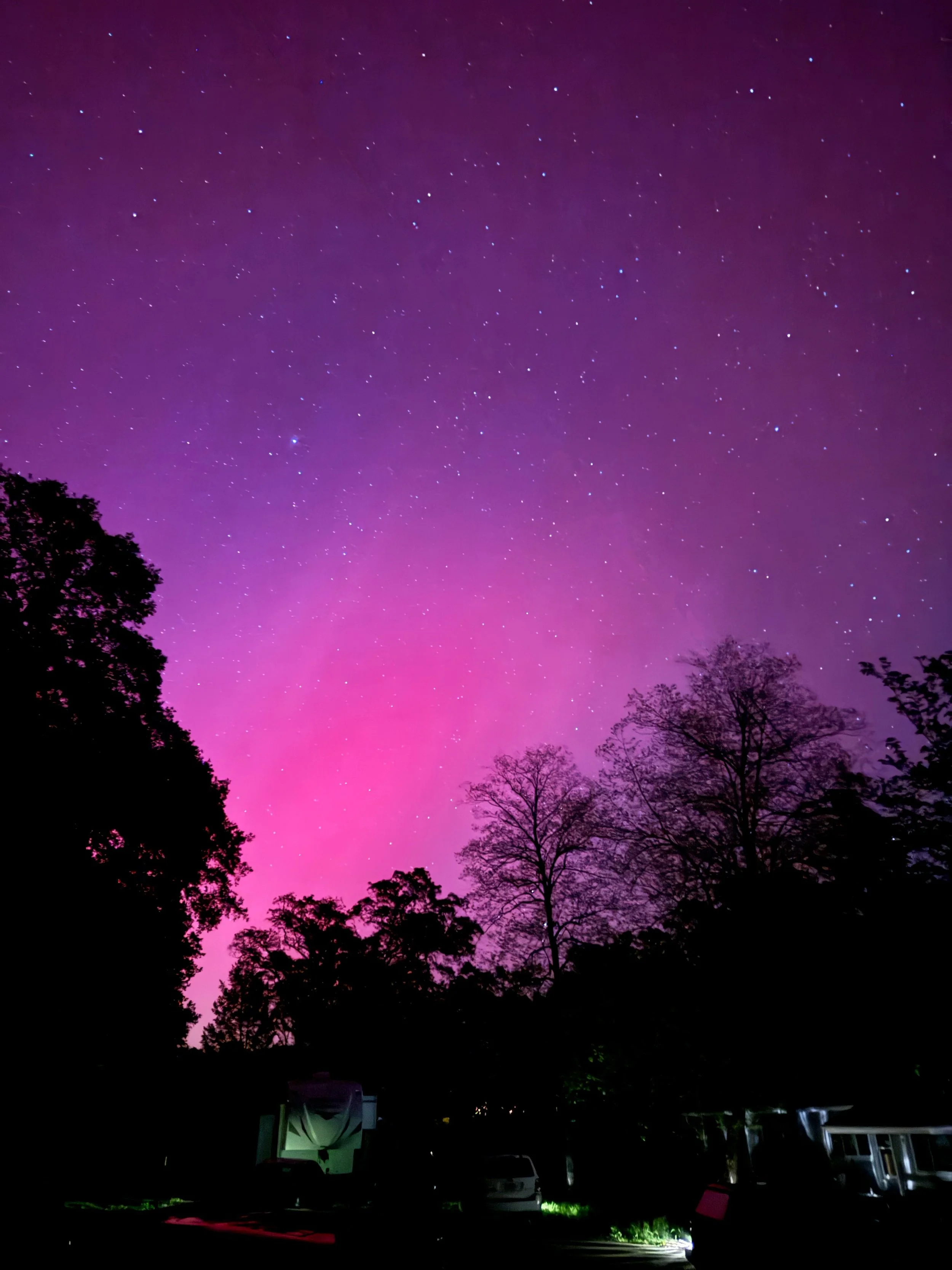 Dylan Burns, "Mystic Lights Above Gold Country"
