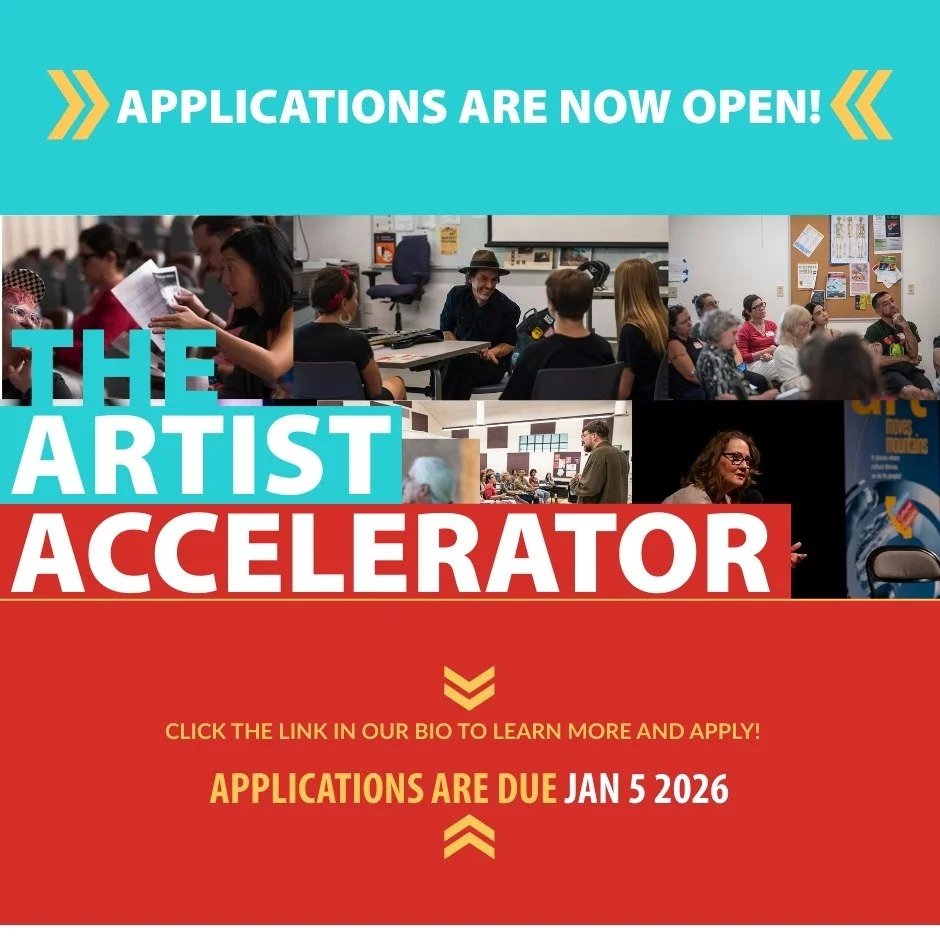 The Artist Accelerator: A Career Intensive, is open for applications!