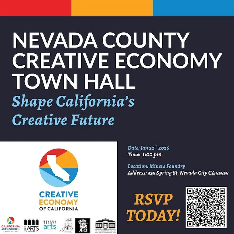 Join us for the Nevada County Creative Economy Town Hall