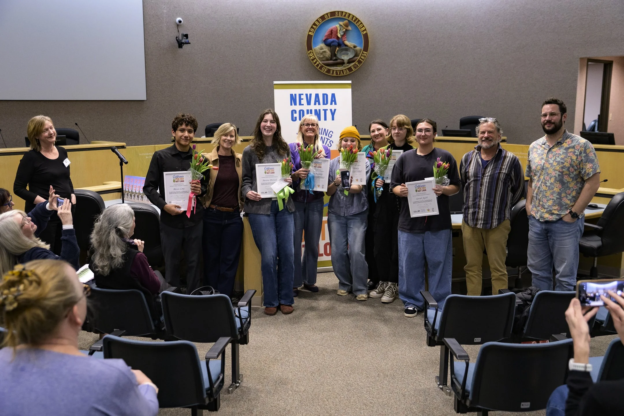 2026 Poetry Out Loud Champions Announced by  Nevada County Arts Council