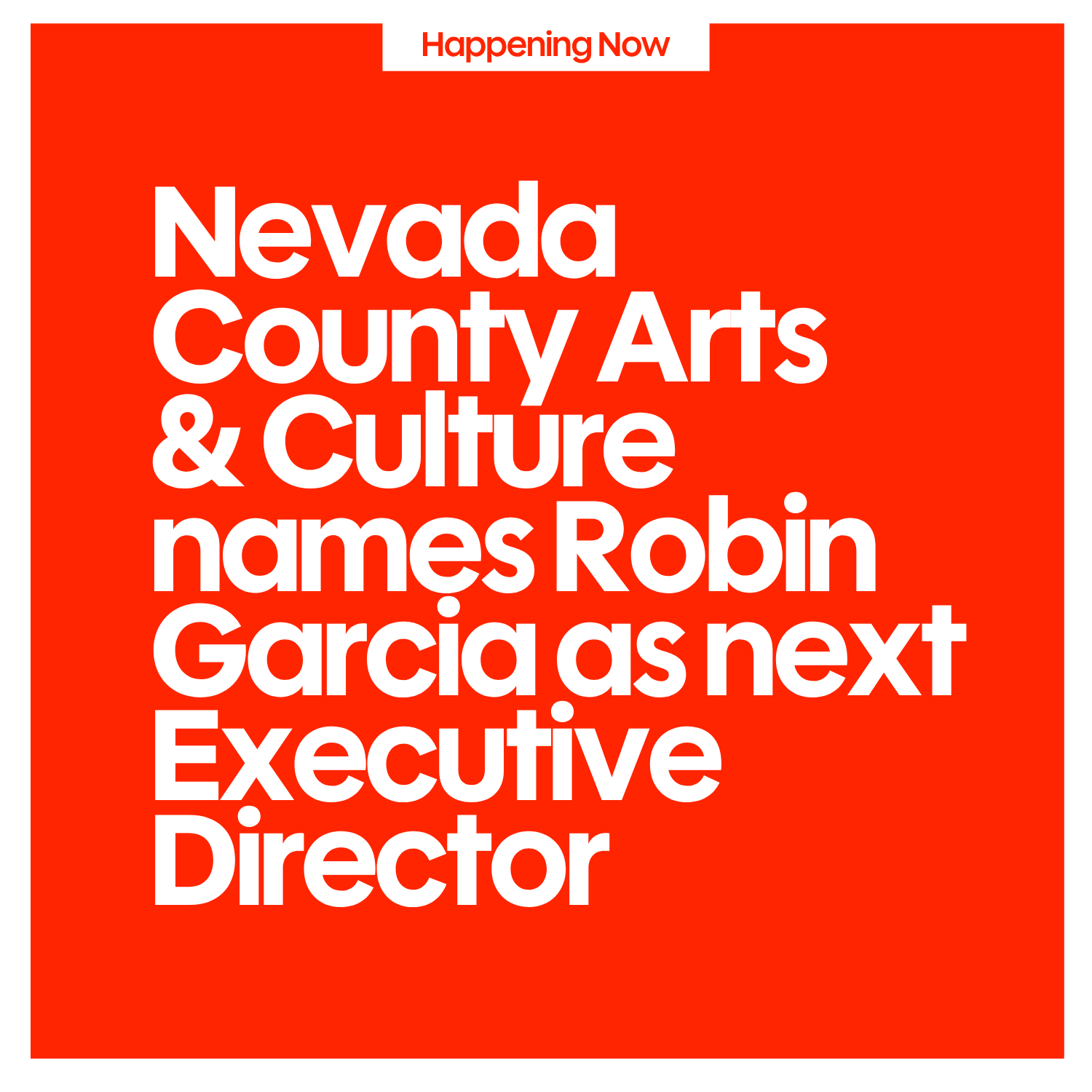 Robin Garcia Steps into the role October 5