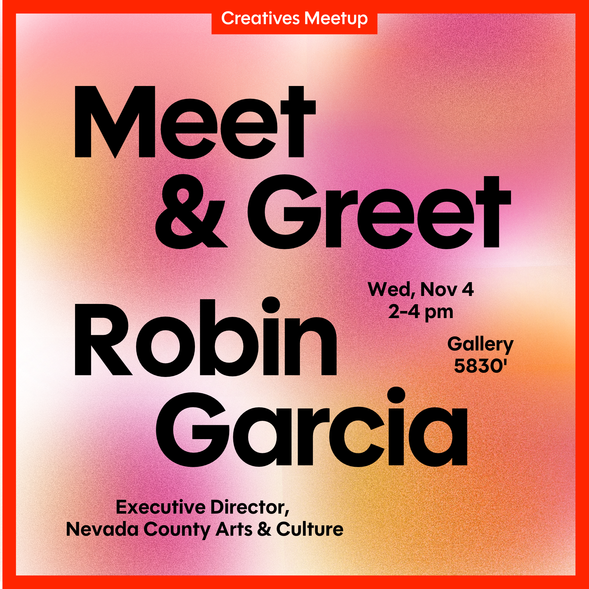 Truckee Meet &amp; Greet with Robin Garcia