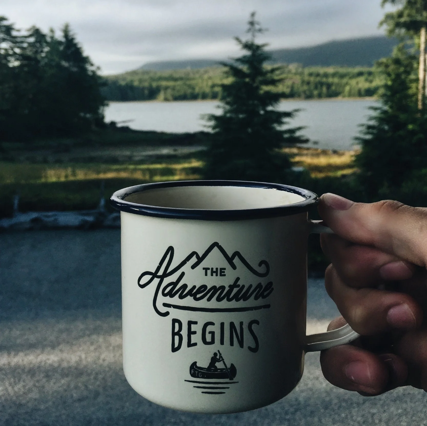 Coffee by the Lake