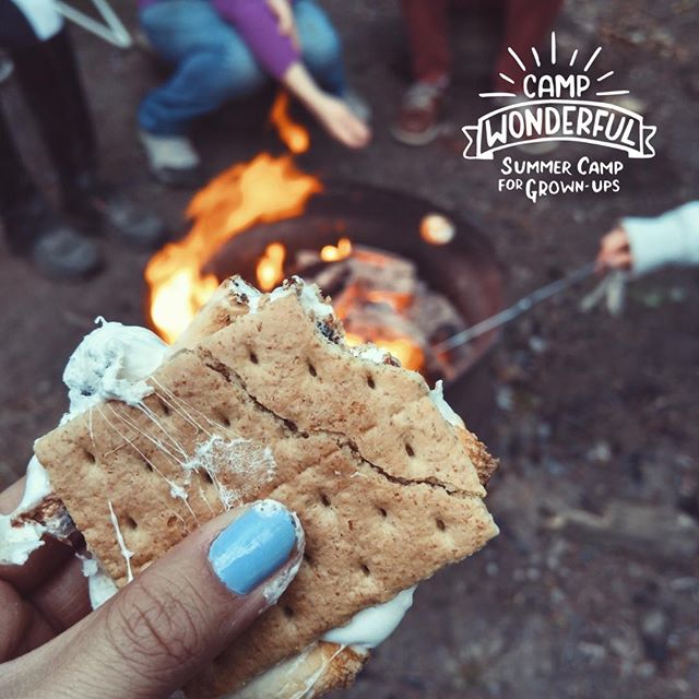 Your Camp dining experience doesn&rsquo;t stop at breakfast, lunch, and dinner. We also offer snack time, alcohol-free cocktails at Ma's Basement, and of course, s&rsquo;mores around the campfire!
.
.
.
#summercampforadults #campforadults #campforgro