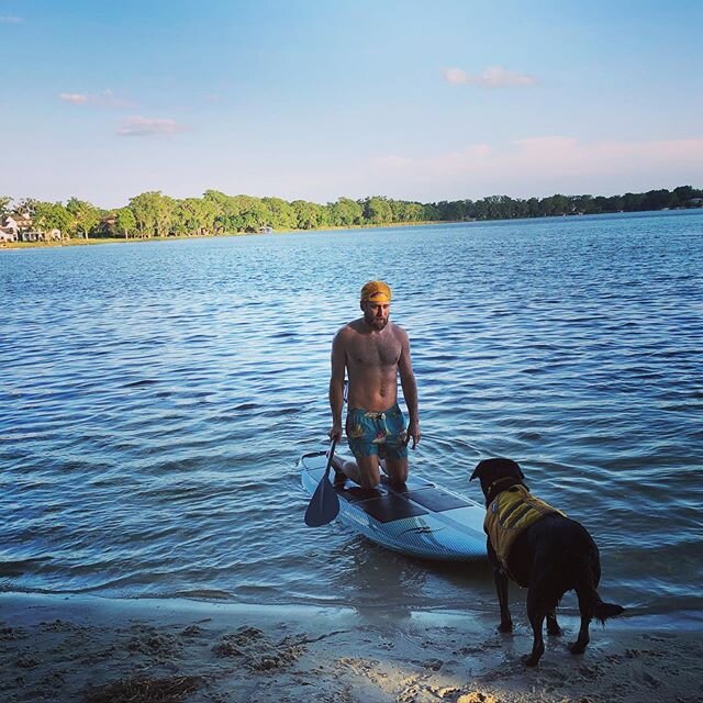 paddle boarding is a great way to spend earth day!

How are you spending earth day today?
🌎🌍🌏🌎🌍🌏🌎🌍🌏
#earthday2020 #earthday #mothernature #orlando #paddleboarding #chocolatelab #labsofinstagram #doggosdoingthings