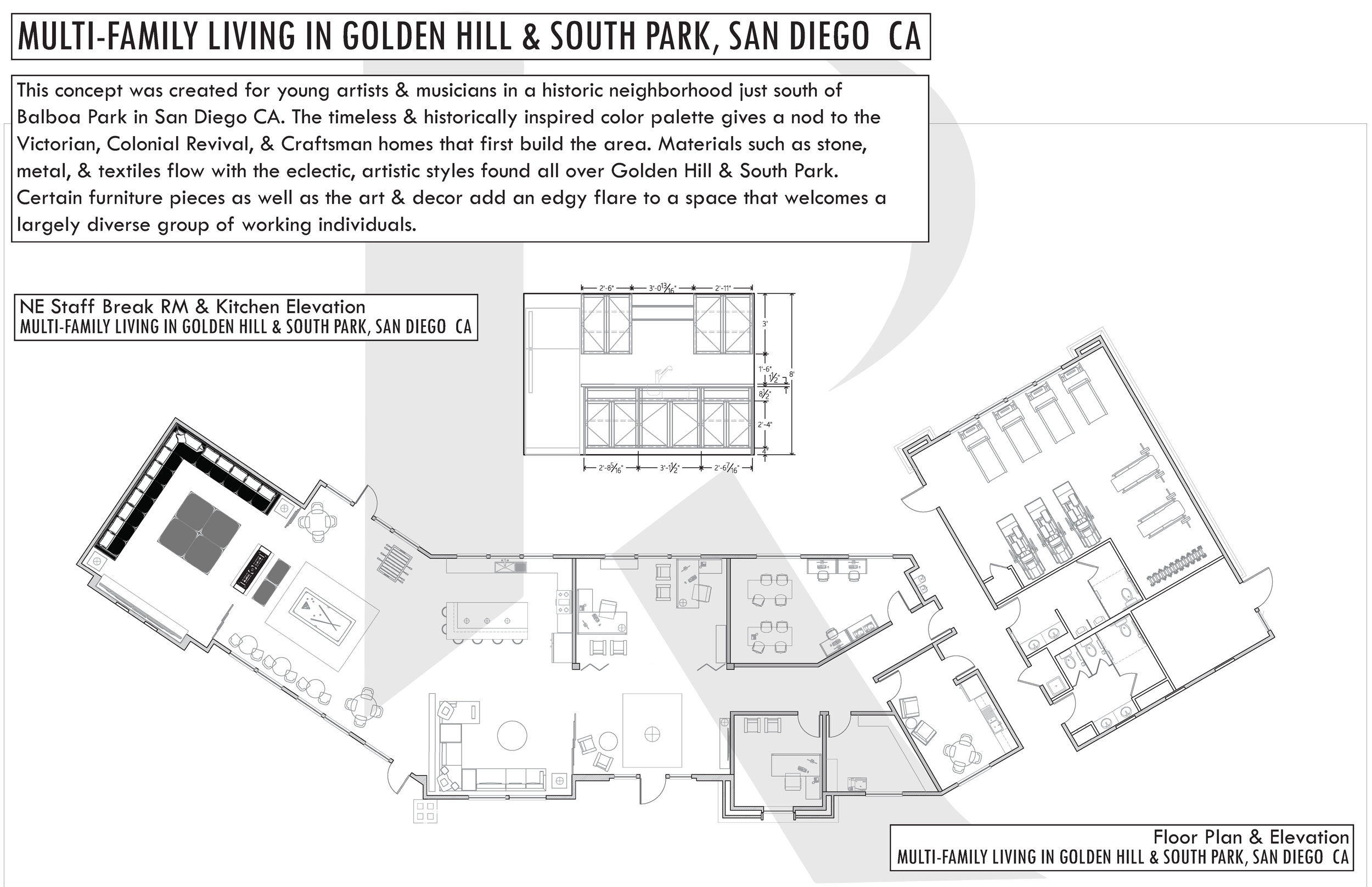 Multi-Family in SD | Concept B