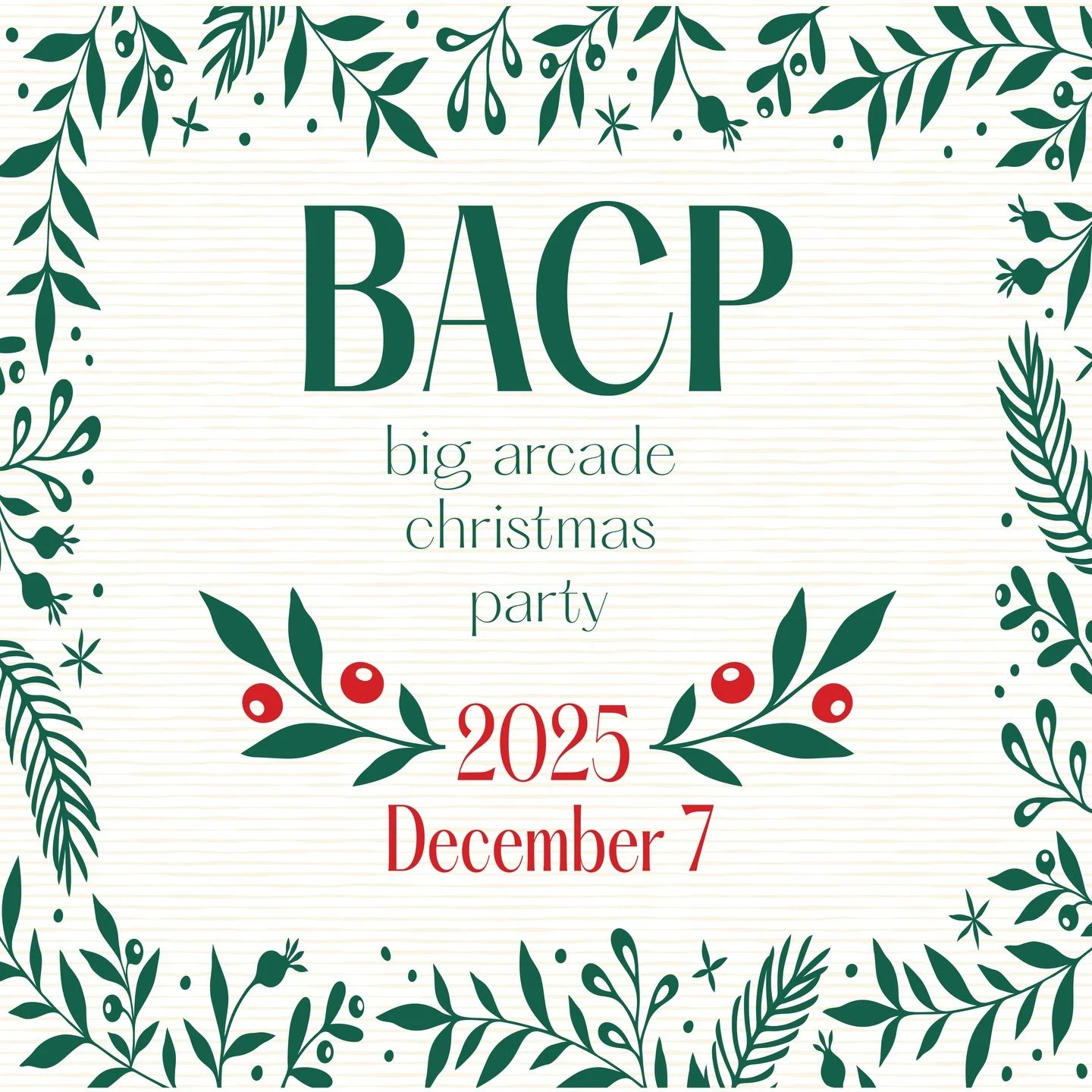 Join us on Sunday from 5-8pm for our annual Big Arcade Christmas Party! There&rsquo;ll be music, laughter, a Christmas market in the courtyard, hot dogs, indoor family zone, and lots of festive cheer! AND everything is free!! See you soon! #arcadechu