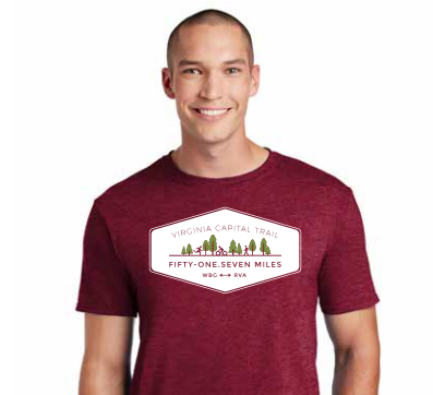 Capital Trail T-Shirt (Red)