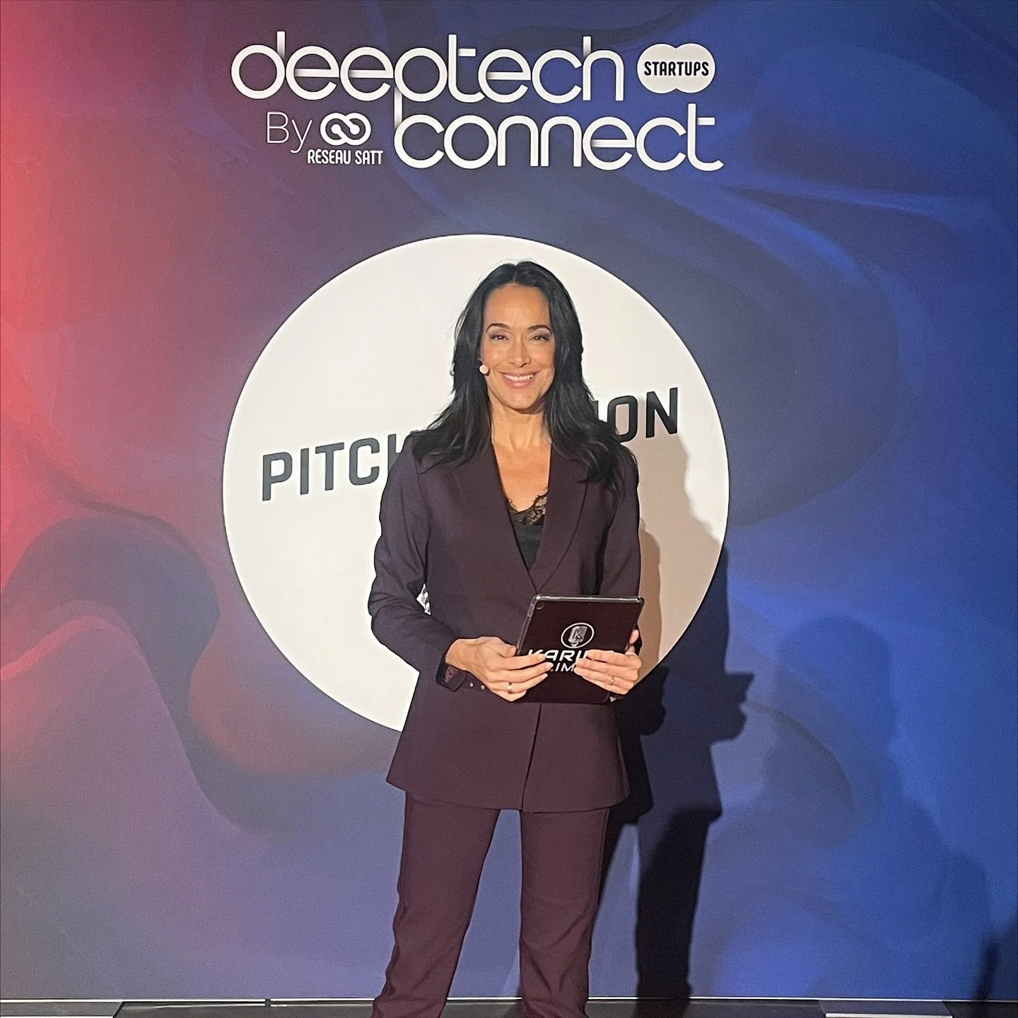 🎤 Quel plaisir d&rsquo;avoir anim&eacute; aux c&ocirc;t&eacute;s de @loiclandrau l&rsquo;&eacute;v&eacute;nement Deeptech connect ! Merci pour cette journ&eacute;e dans le futur. 🤩 tenue @freemantporter