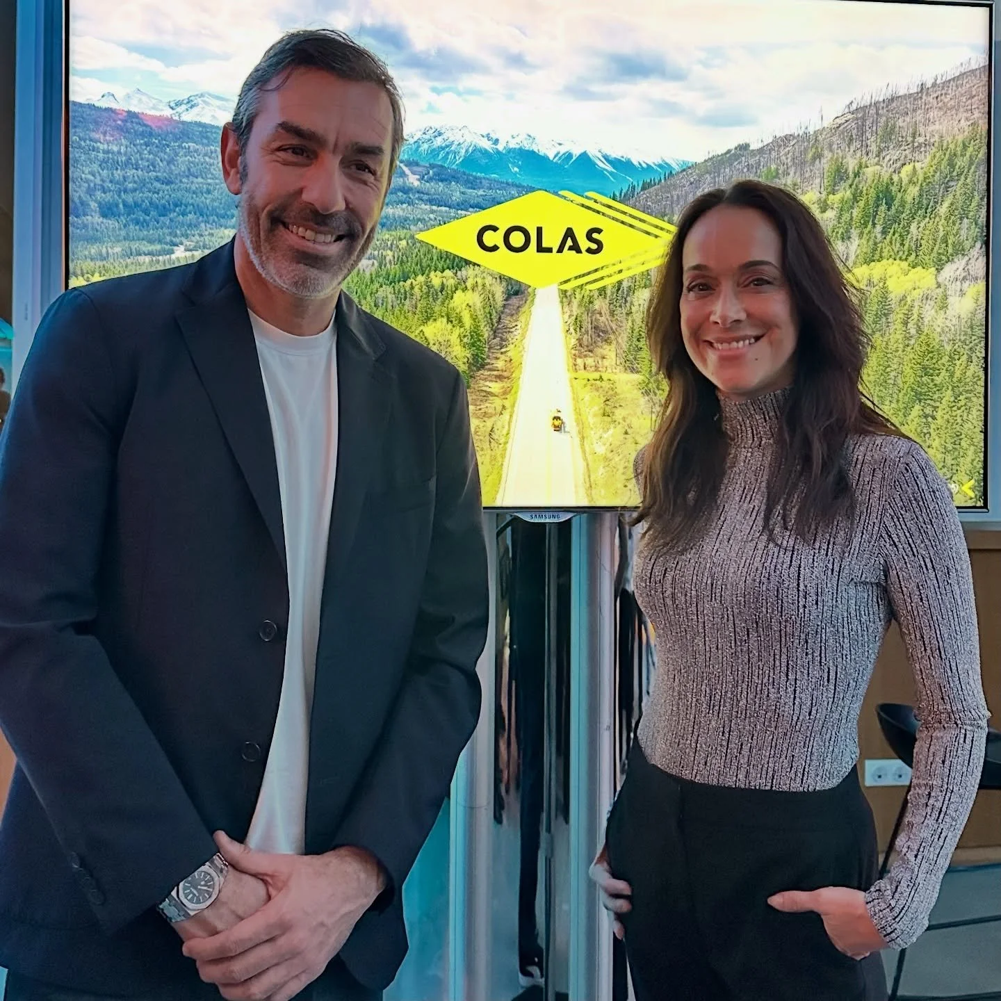 🎤 Animation de la soir&eacute;e @groupe_colas aux c&ocirc;t&eacute;s du tr&egrave;s sympathique @robert_pires07 ! Bravo @agence_is  et merci 🤩