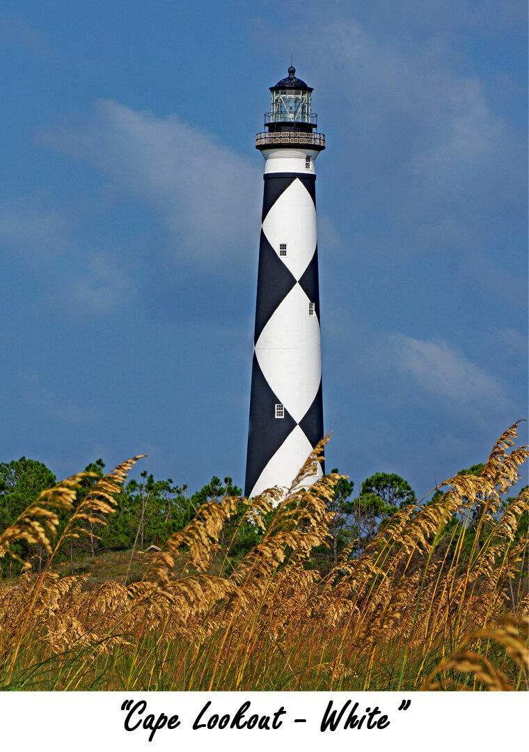 Cape Lookout Lighthouse White 18 x 24.jpg