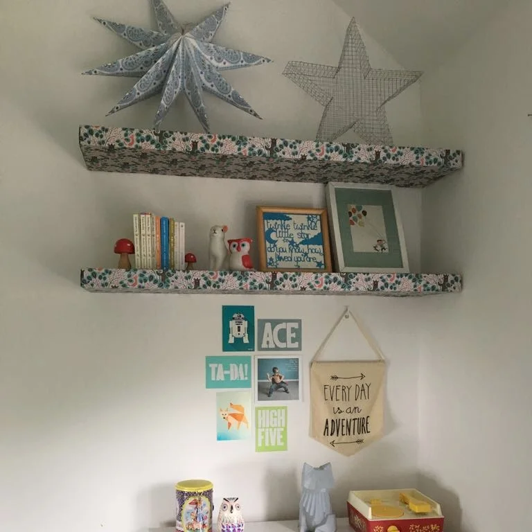 ...and Ikea lack shelves