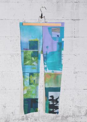 Madras Capri Pants Four-way stretch, printed capri pants are hand-cut and provide the best fit and comfort of any in my entire yoga experience.