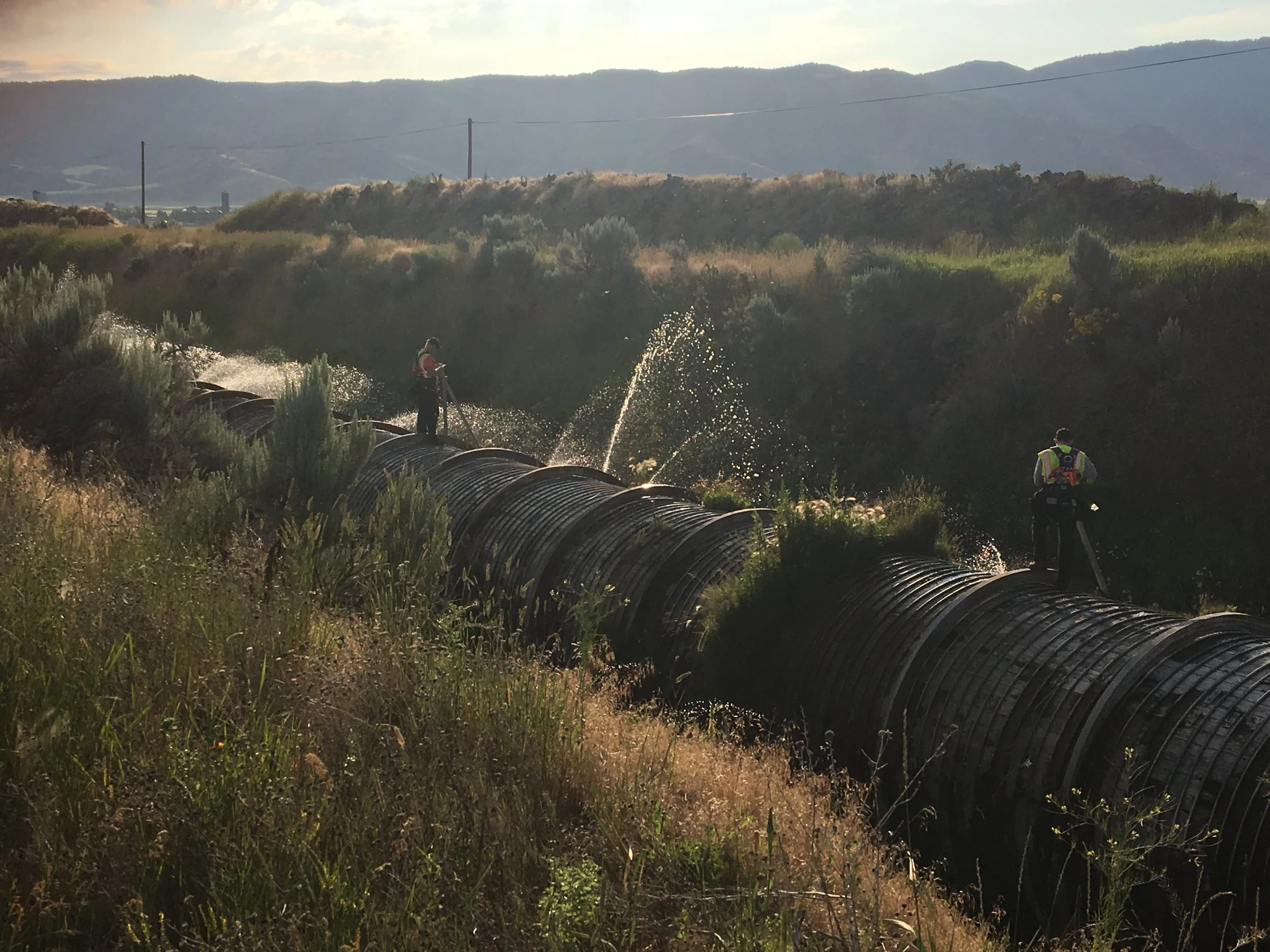 Cable Repair on Flow Line