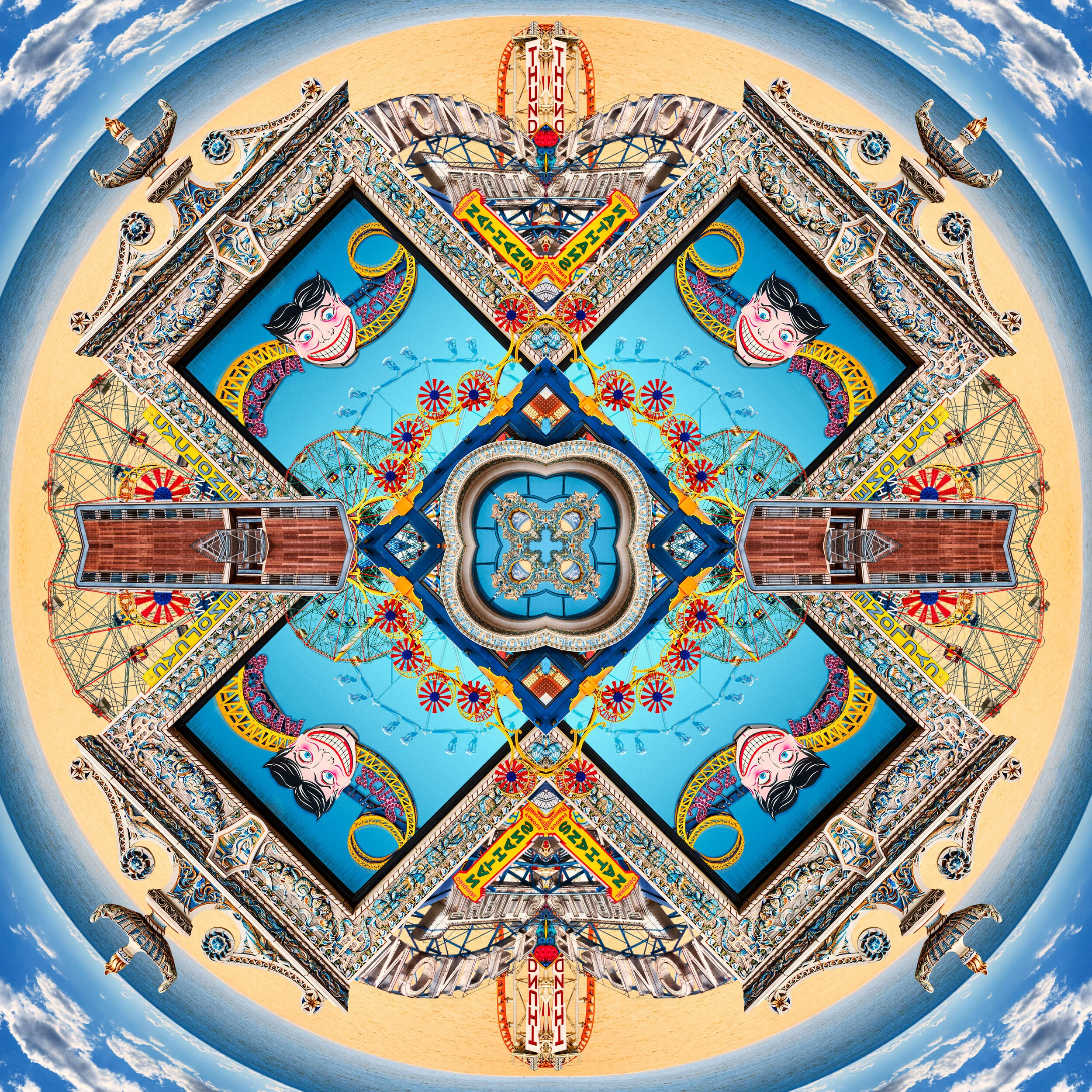 Urban Mandala - Coney Island 