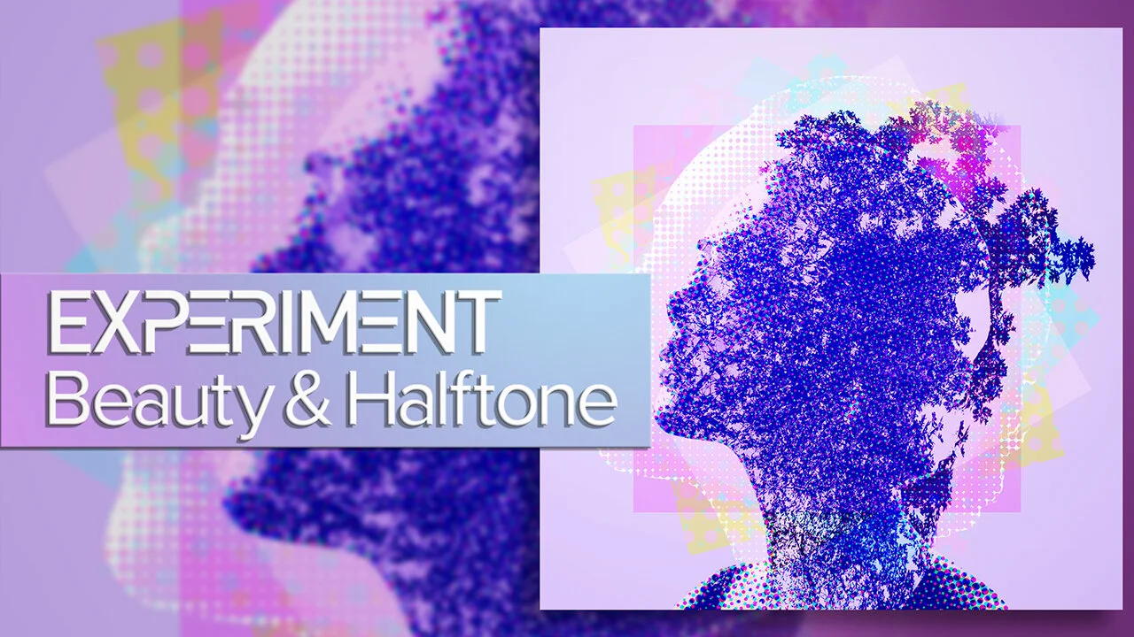 Experiment with Trees, Beauty, &amp; Halftone