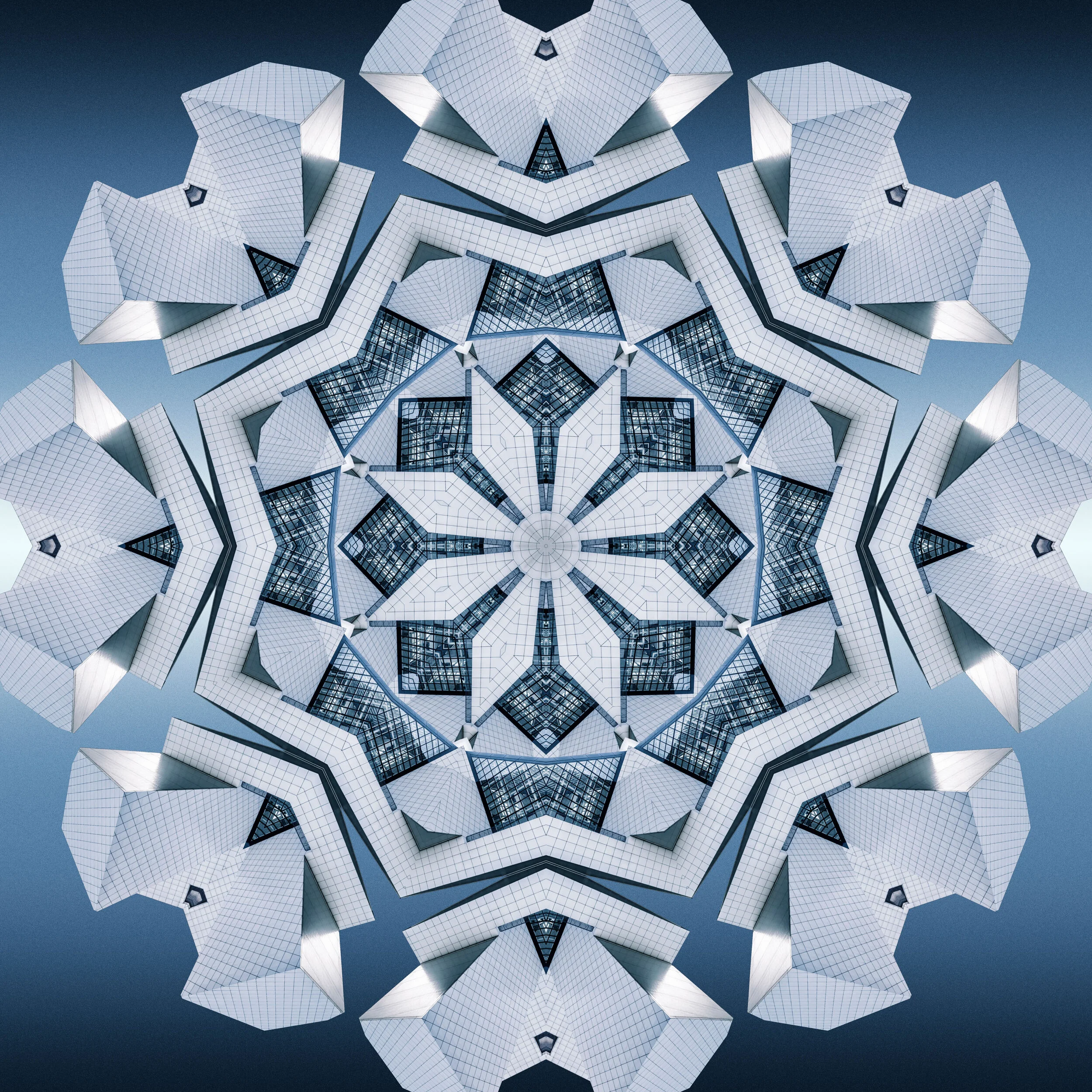 Art Experiment Procedural Architecture Variants 