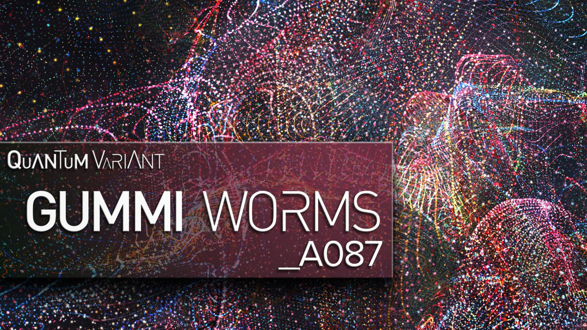 Gummi Worms A087 / Digital Art / by Joseph Gerardi / 2020