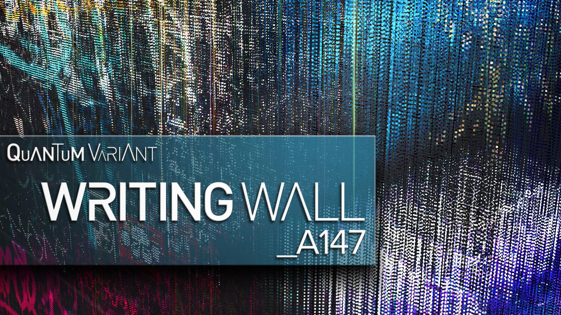 Writing Wall A147 / Digital Art / by Joseph Gerardi / 2020