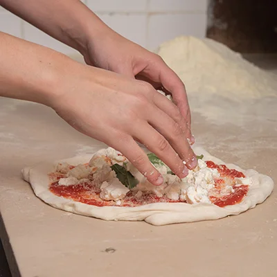 The pizza we dream about...perfectly sized for one.