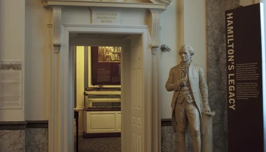 Hamilton Rom at Museum of American Finance