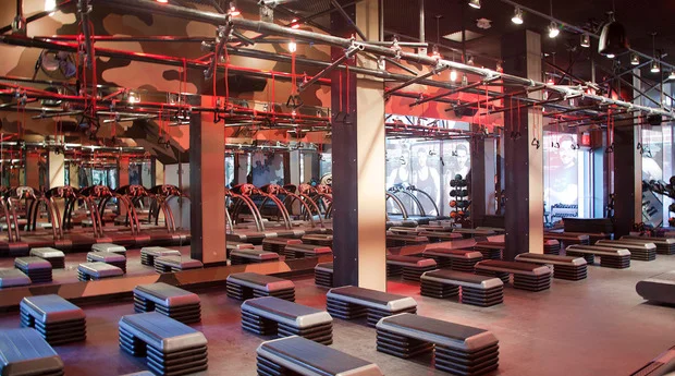 Barry's Bootcamp...before it's covered in sweat.