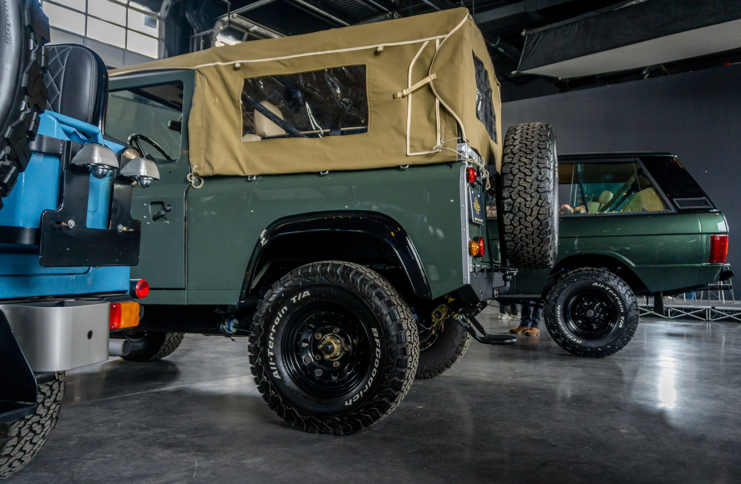 Our FJ40, D90 and RRC. Photo: R. Faussete
