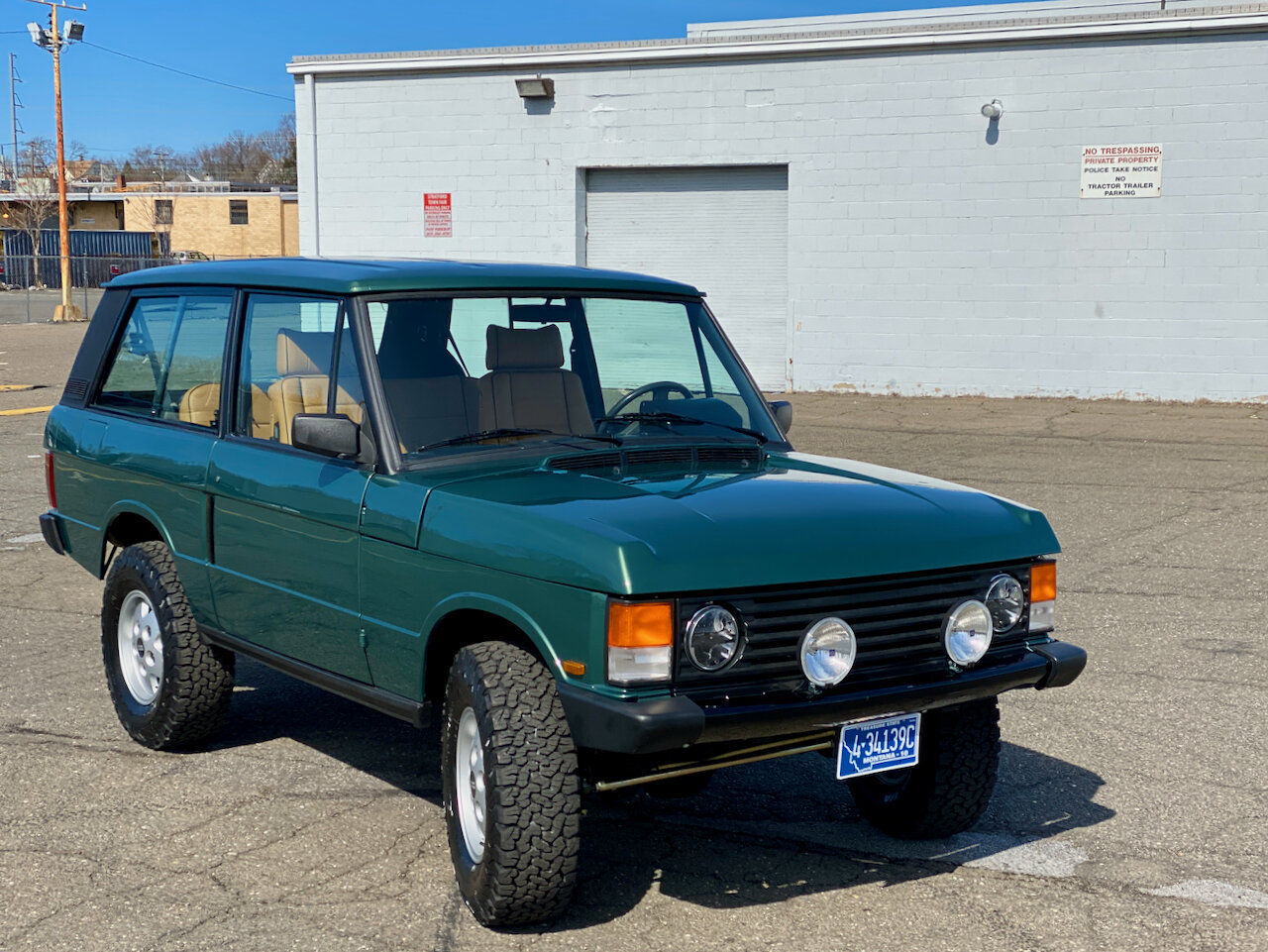 1990 2-door Range Rover Classic LS3 6.2L V8 automatic