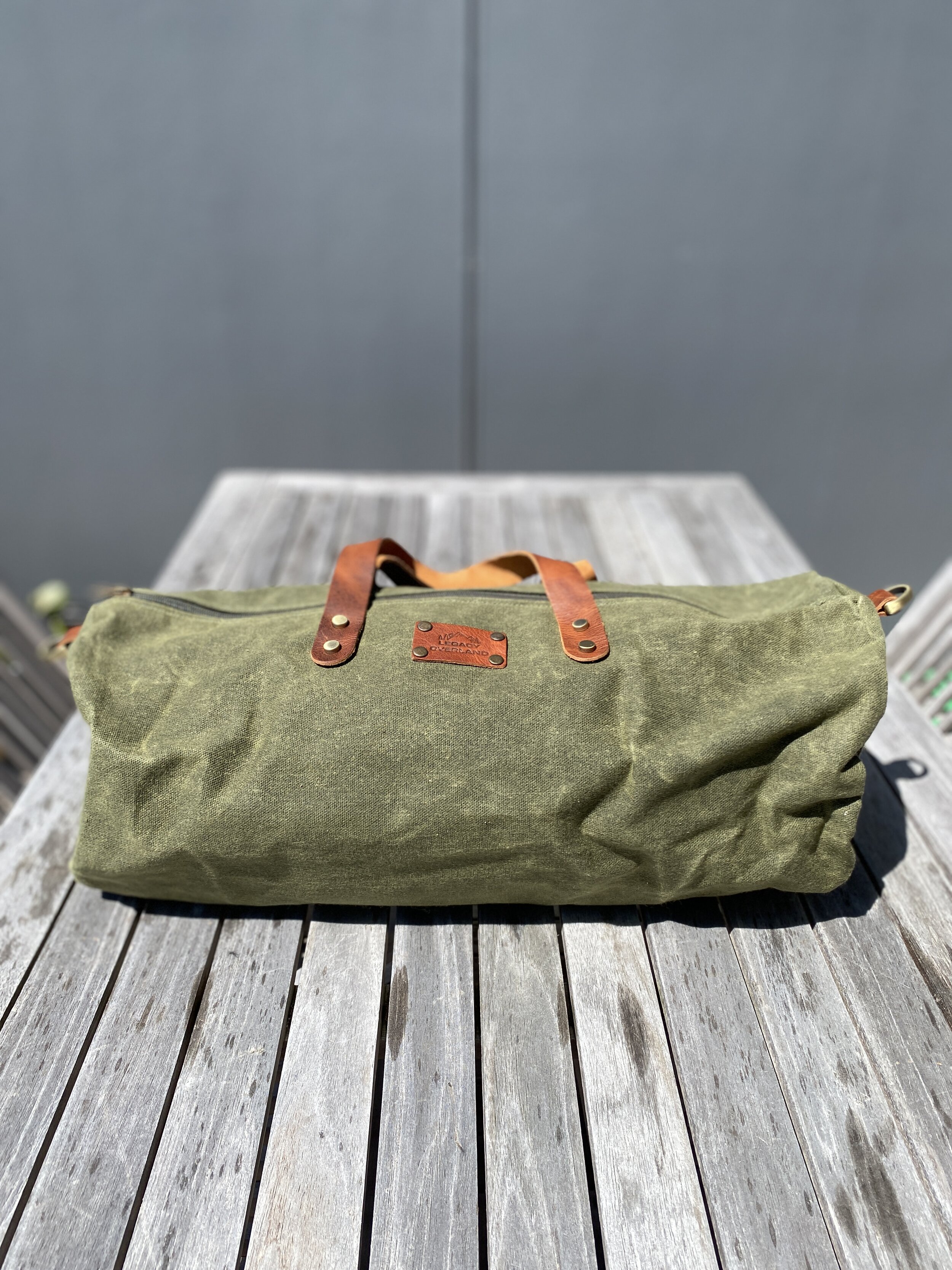 Strider Vintage Canvas Duffle Bag – YONDER BAGS