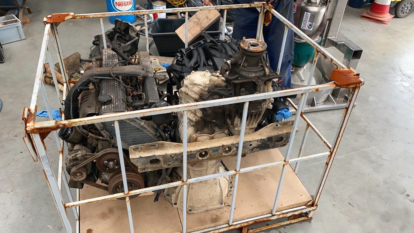 Now, that's a crate engine.