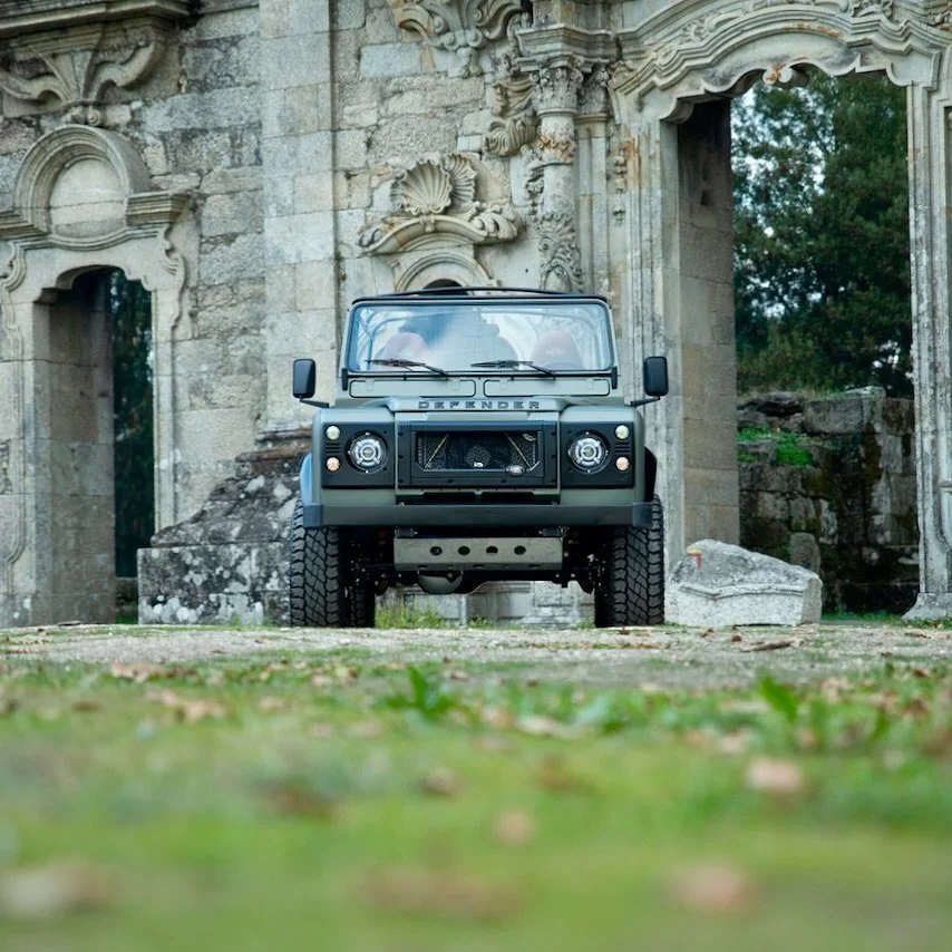 Our fully restored 1990 Land Rover Defender 90 finished in a satin Pangea Green. 

#landrover #defender #d90 #truck #restoration #overland