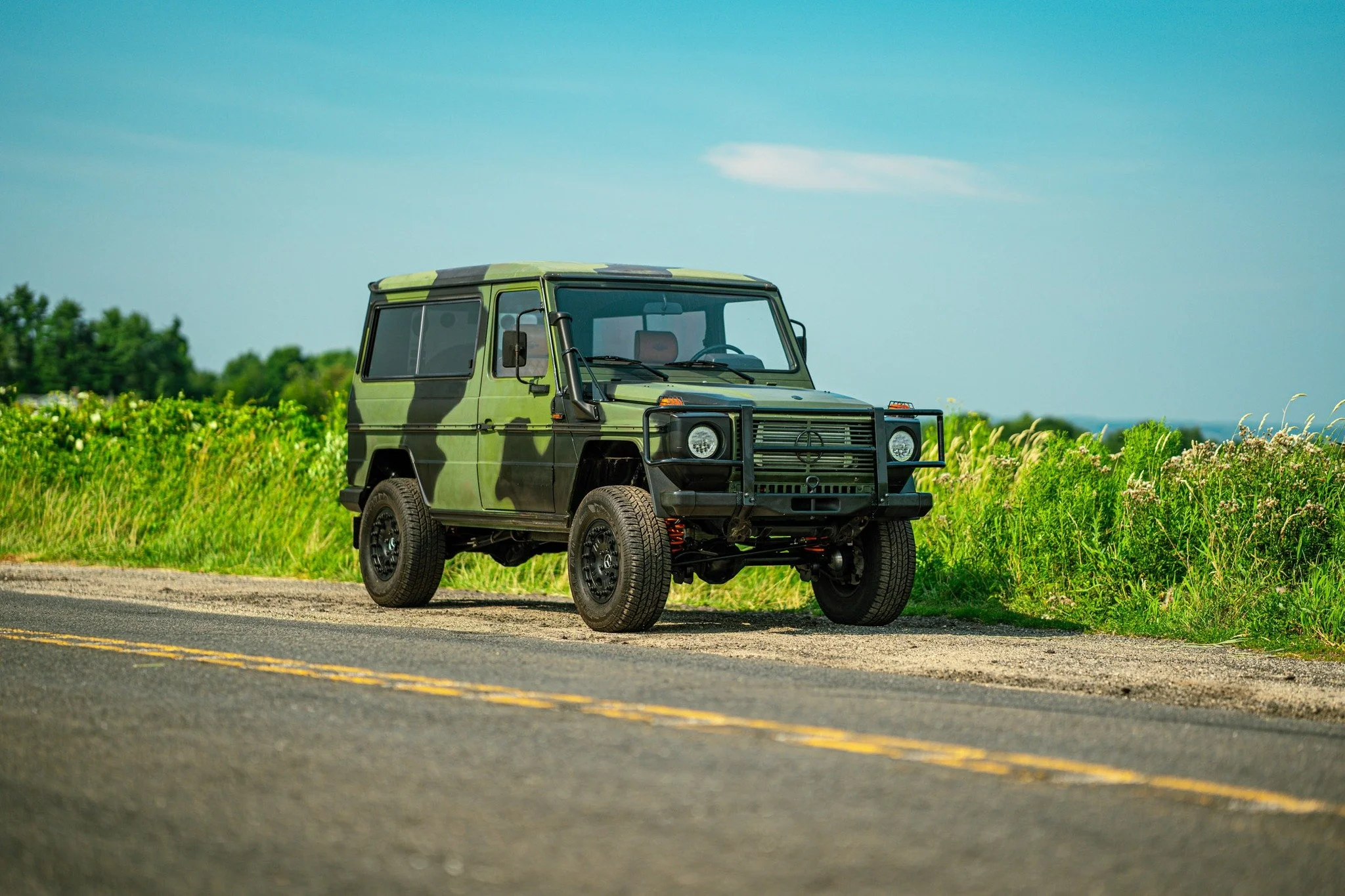 1993 Mercedes-Benz G-Wagen | Project Bammobile

Built for the journey. Engineered for everything beyond it. Project Bammobile takes a classic Mercedes-Benz GD290 and gives it a thoroughly modern mechanical backbone, pairing a Cummins R2.8 Turbo Diese