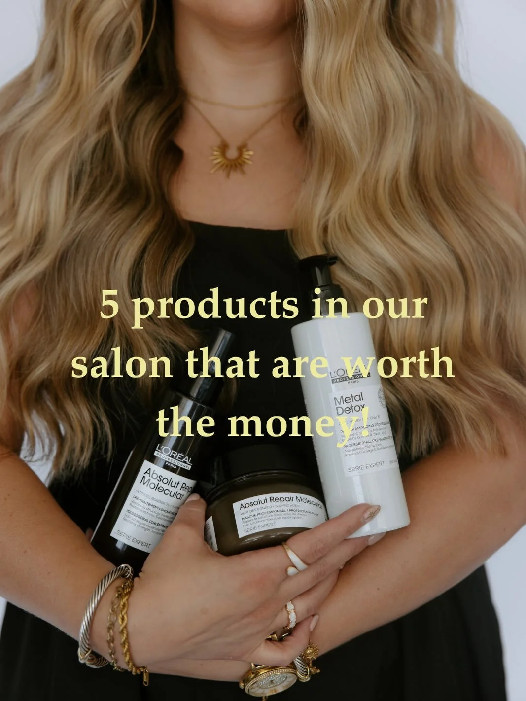 5 products we have been IN LOVE with recently, and definitely worth the money 🤩 

#redken #dreamcoat #loreal #voguehairsalon #hairproducts