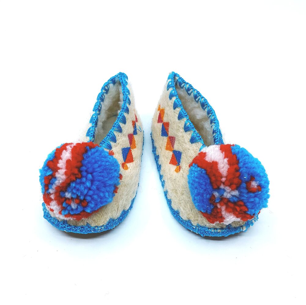 soep Aap Vermenigvuldiging Children's 'Otto' slippers by Precious Little Thing — The Every Space