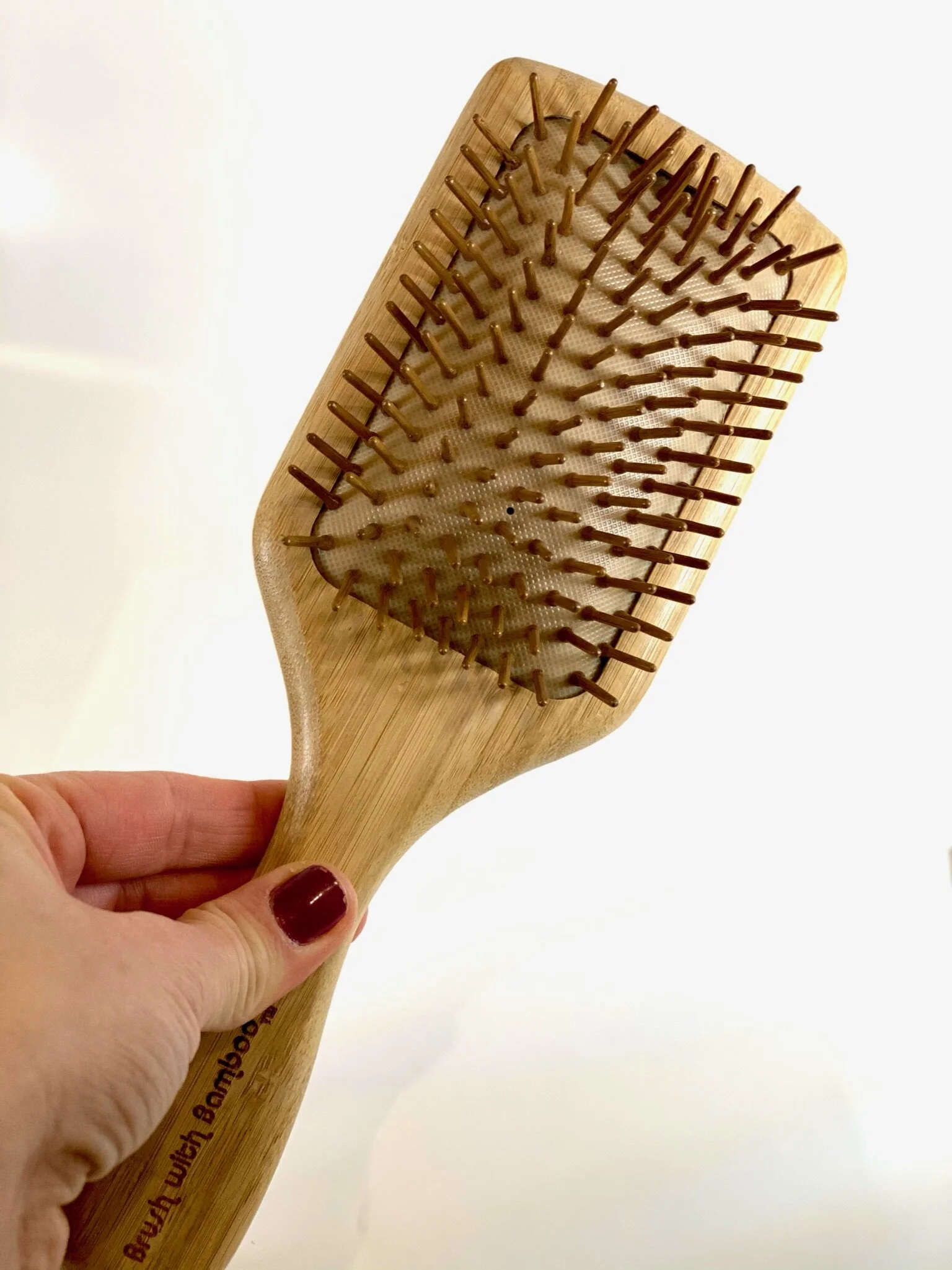 Bamboo Paddle Brush