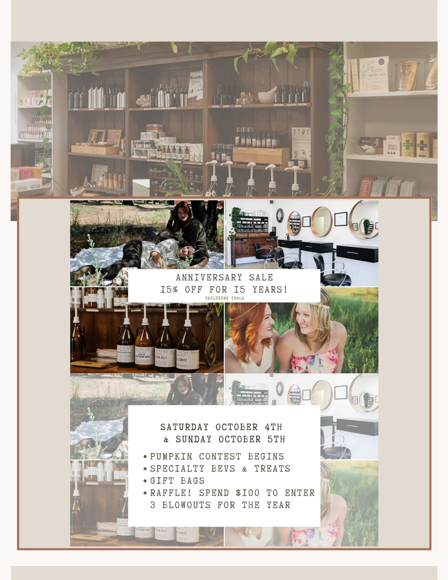 Our annual anniversary sale is coming up next weekend! We are so excited to celebrate with you🥳

#sandiegohairsalon #lamesahairsalon #sandiego #sandiegosmallbusiness